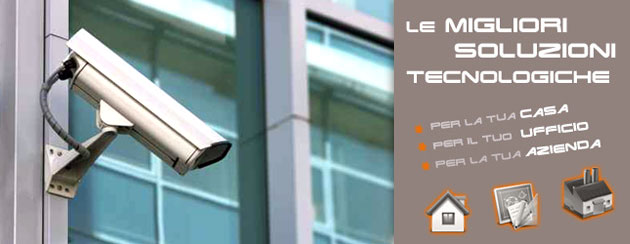 Progettazione e installazione videosorveglianza wireless e IP